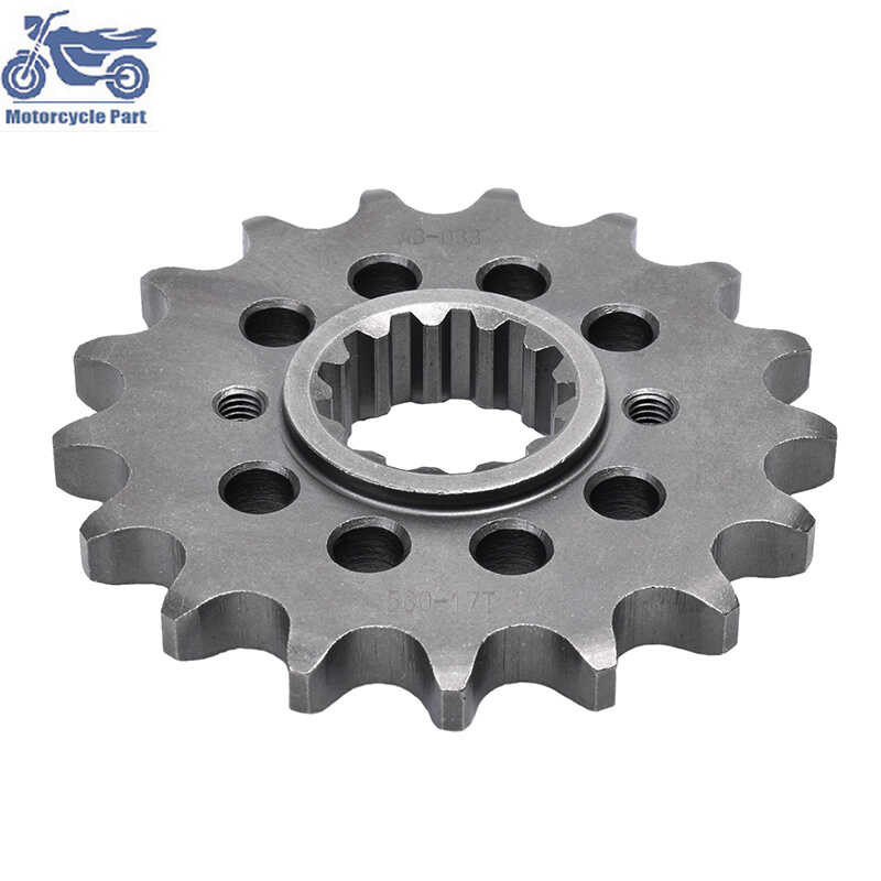 ▩ 525-17T 525 โซ่ 17T รถจักรยานยนต์ 20Crmnti เฟืองหน้าเงียบ Honda