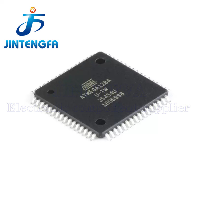ATMEGA128A-AU ATMEGA128-16AU ATMEGA128 ATMEGA128A TQFP-64 ไมโครคอนโทรลเลอร์ 8 บิต - MCU 128K แฟลช 4K