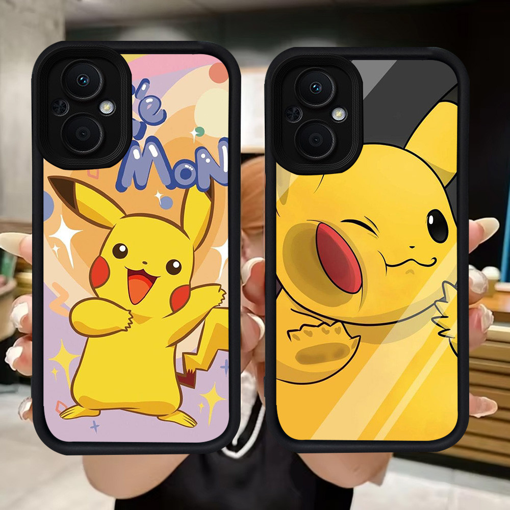 Q108 Pikachu soft Casing สําหรับ OPPO Reno 7Z 8Z 7 8 Find X5 Lite 5G