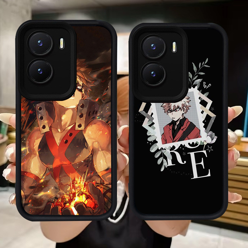 Q63 My Hero Academiaปลอกอ่อนสําหรับVIVO Y35 IQOO Z9X Y01 Y01A Y55 Y75 Y56 Y15a Y16 Z9 Y15s Y22s Y22 