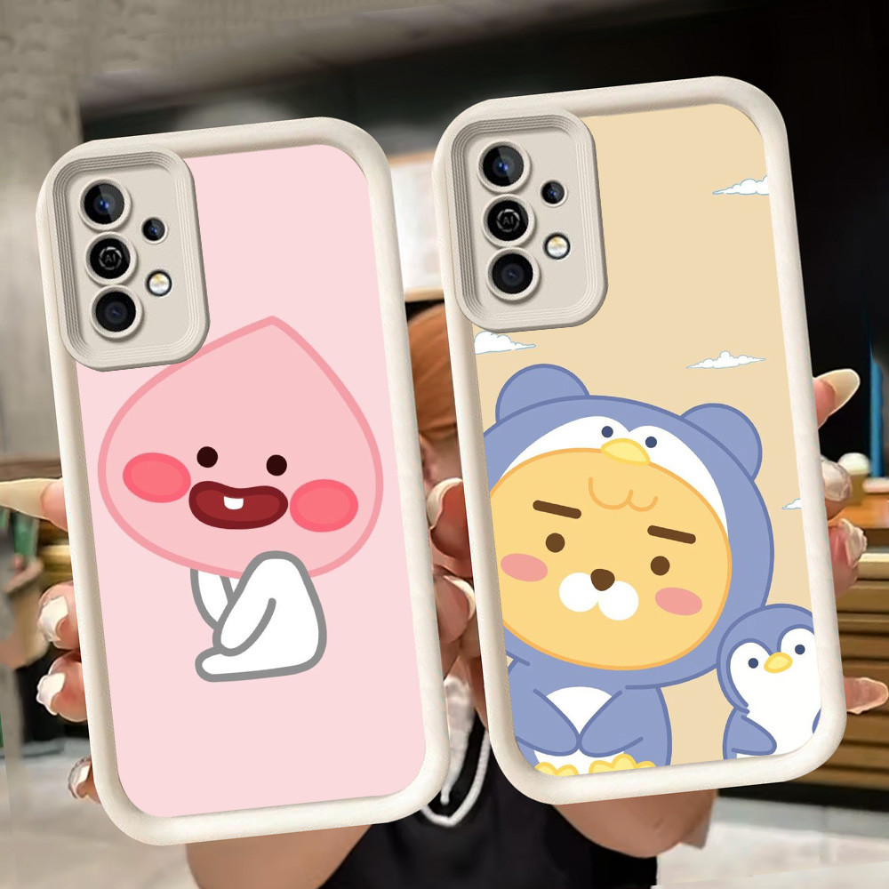 ปลอกอ่อนสําหรับ Samsung A16 A36 A24 A35 A15 A25 A55 A34 A54 A04s S25 Ultra A56 A05S A14 5G สีขาว Q25