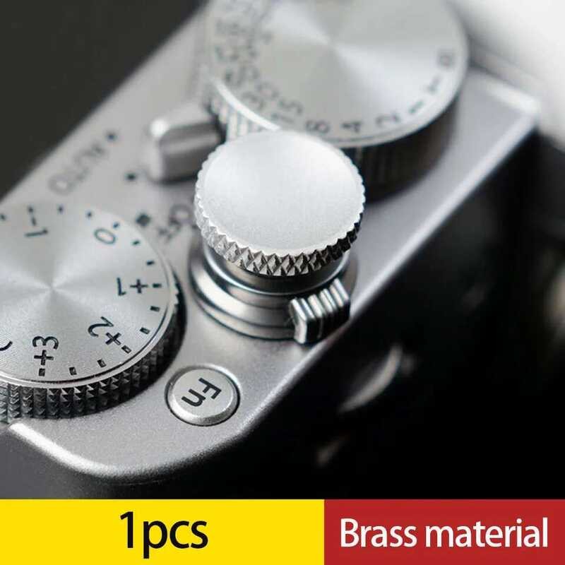 Fujifilm ปุ่มชัตเตอร์โลหะสำหรับกล้องฟูจิ XT50 XT30 XT30II XT4 X100V X100VI XE2S XE3 X-PRO3