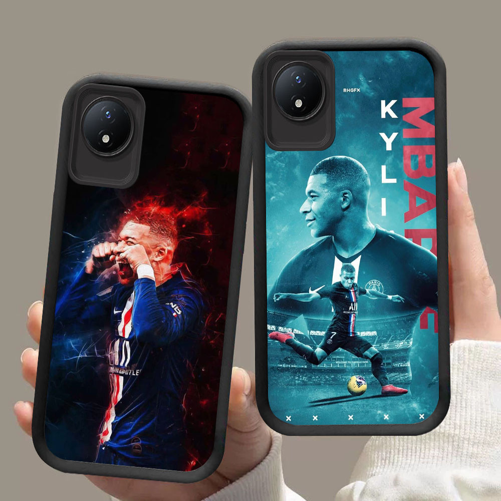 DF-86 Mbappe หรูหราปลอกอ่อนสําหรับ VIVO Y02 Y02a Y02t V30 Y29 V30E V50 Pro