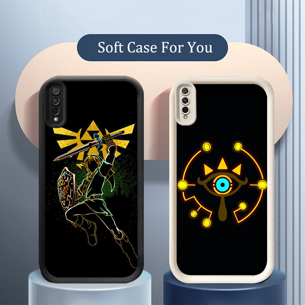 SAMSUNG NB-68 THE LEGEND OF ZELDA ปลอกกันกระแทกสําหรับSamsung A50 A50s M02 A30s A7 A02 A03 Core