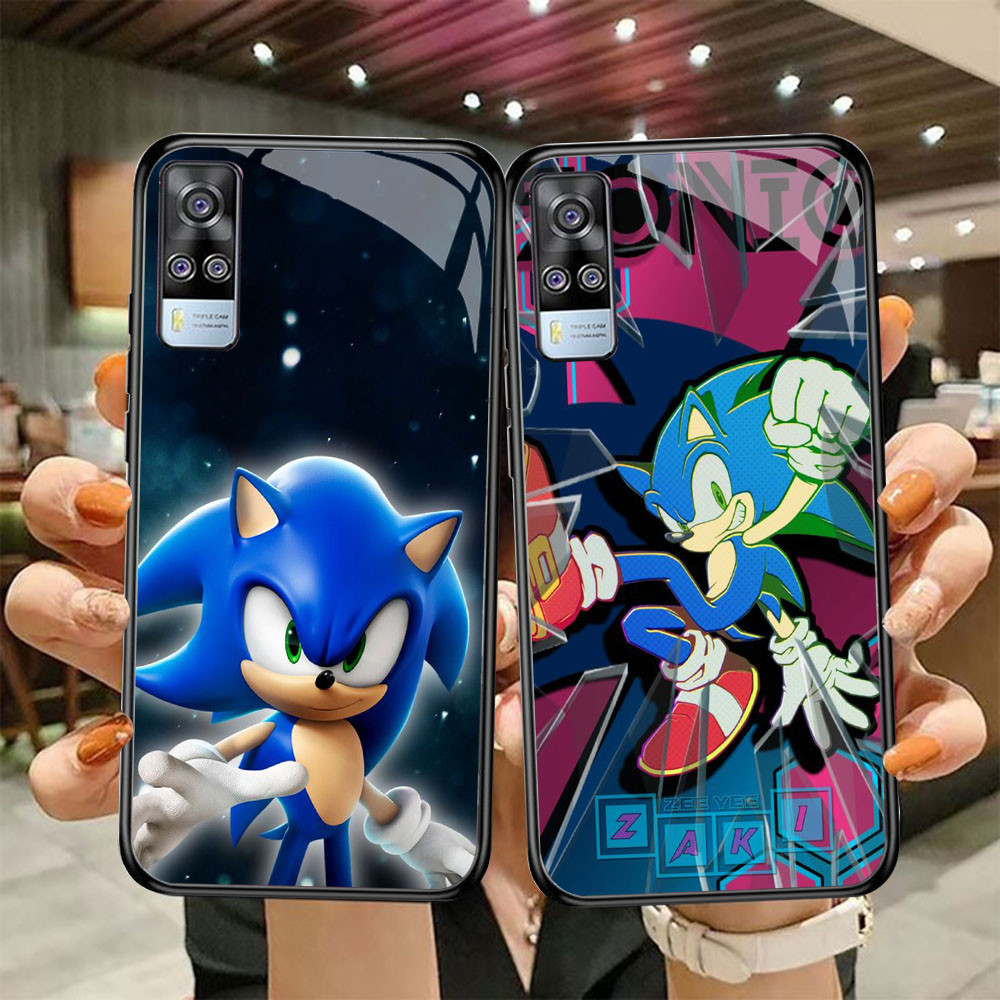 DF-101 Sonic TPU HD Glass Casing สําหรับ VIVO Y51 V21E Y31 Y52 V21S V21 V20 Y53S