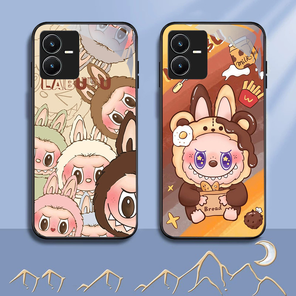 NC-68 สีชมพูฟักทองแก้วสําหรับ VIVO Y22 Y35 Y75 Y28 Y22S V25 Y55 iQOO Z6