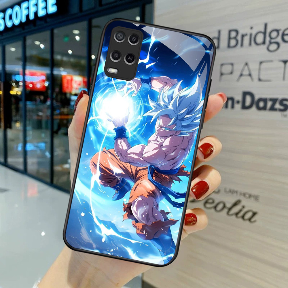 YA-10 Dragon Ball HD Softcase Glossy Glass สําหรับ OPPO A54 A55 Reno Narzo 7 8 8i 9 50 Pro