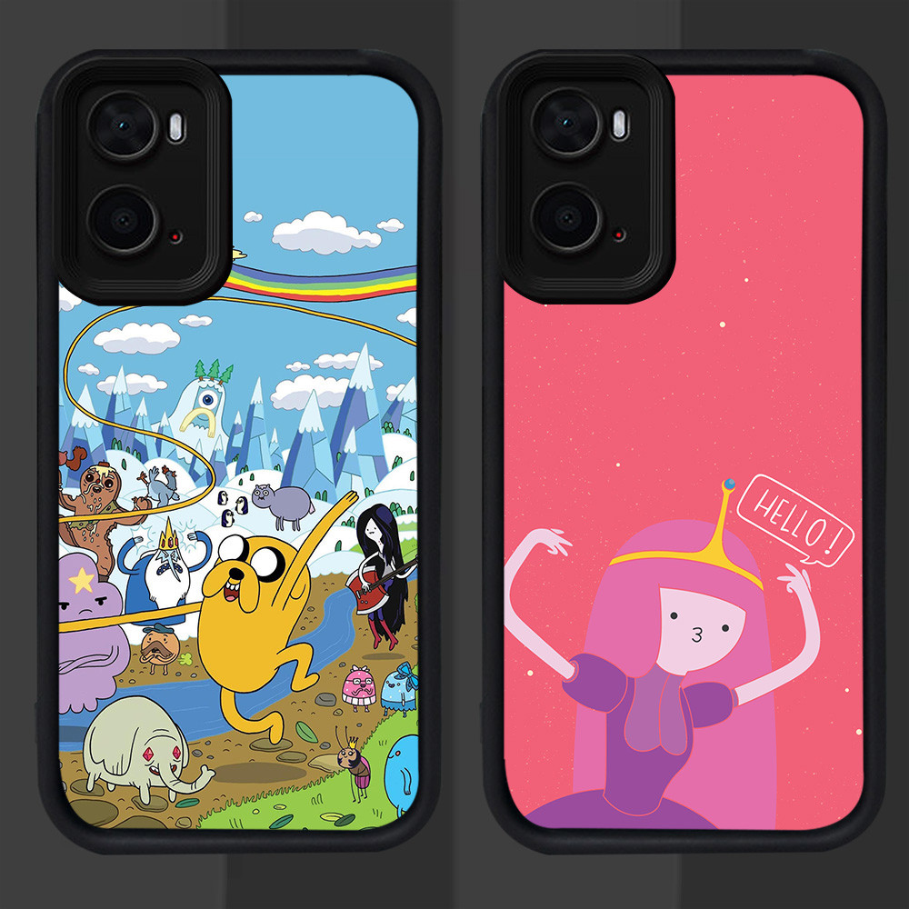 R124 Adventure Time เคส OPPO K10 A76 A36 A56S A77 A57 A96 5G