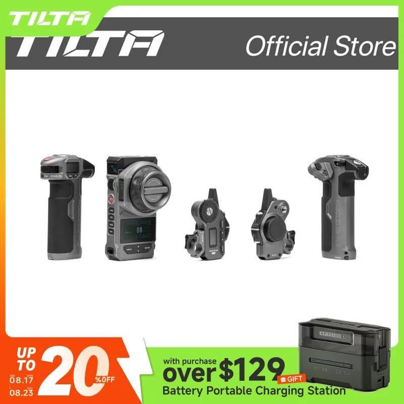 TILTA WLC-T06 Nucleus-M2 ไร้สายตามโฟกัสระบบควบคุมเลนส์สําหรับ DJI ROIN S Gimbal Arri RED เต็มชุด Son