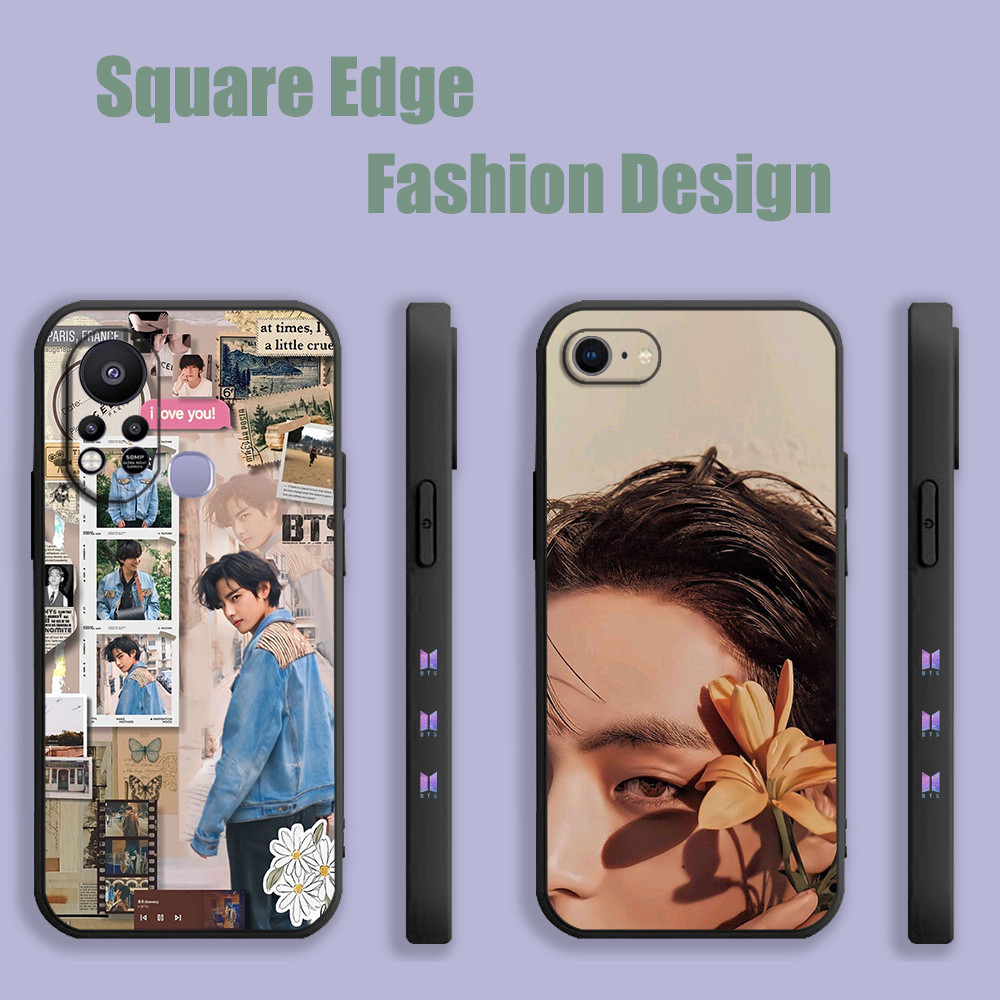 ปลอกสําหรับ Samsung Galaxy S20 S10 S23 S21 S22 S24 Ultra Fe Plus A14 bts v taehyung ความงาม RTT08 เค