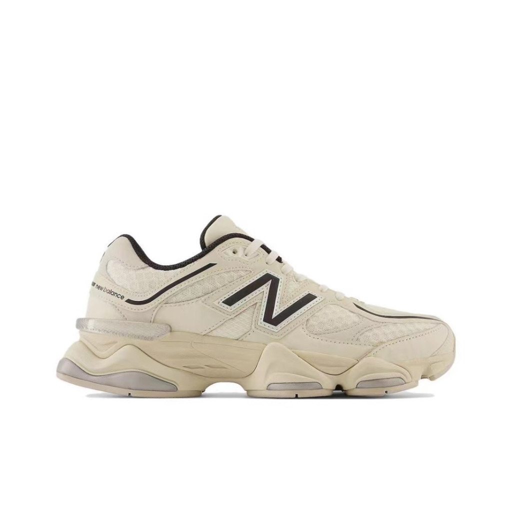 New Balance NB 9060 Series รองเท้าลําลองกีฬาย้อนยุคอินเทรนด์ U9060 สีเบจ