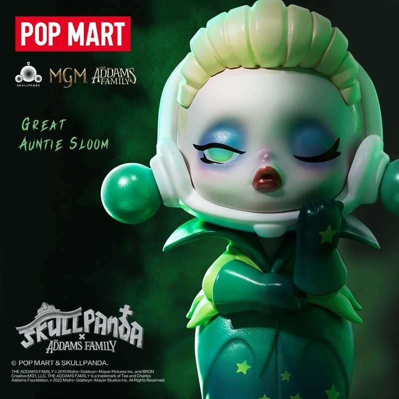 (ขายแยก) POPMART - Skullpanda X Addams Family