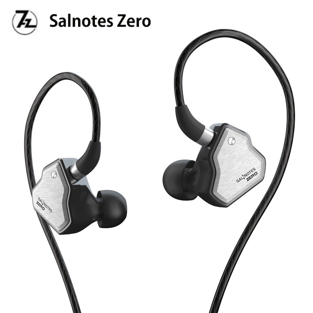 หูฟังอินเอียร์ ไดนามิก 7Hz Salnotes Zero Type C HiFi 10 มม. IEM ไดอะแฟรมคอมโพสิตโลหะ N52 ปลั๊กแม่เห