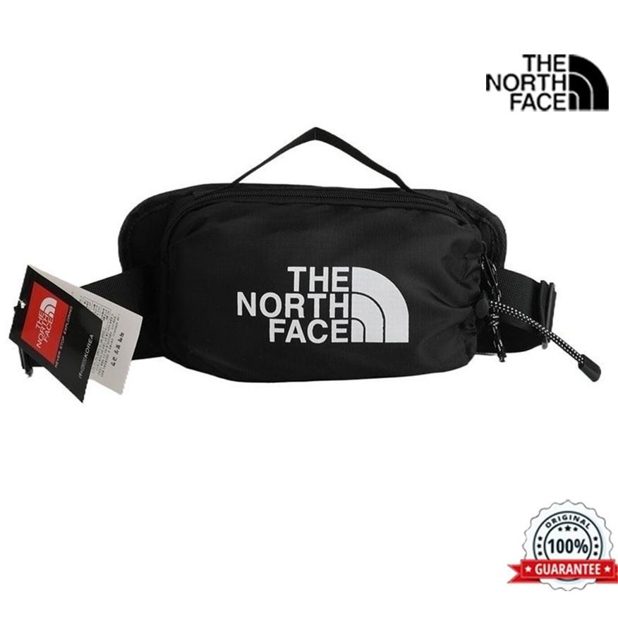 1 The North Face กระเป๋าสะพายแฟชั่นผู้ชายกระเป๋าธุรกิจผู้ชายกระเป๋าคาดหน้าอกกระเป๋าสะพายข้างกันน้ํา