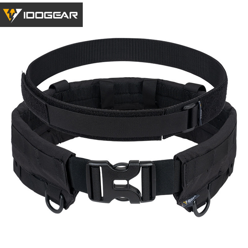 Idogear Tactic MRB2.0 เข็มขัด Modular Riggers Quick Release MOLLE Cummerbund Tactic เข็มขัด 3424