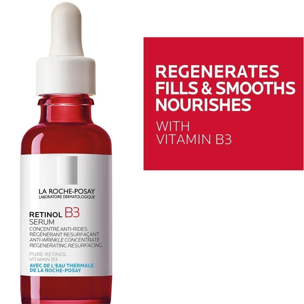 ♞,♘,♙ฟิกเกอร์ La Roche Posay Cicaplast B5/Effaclar Serum/Niacinamide/Hyalu B5/Vitamin C/Retinol B5