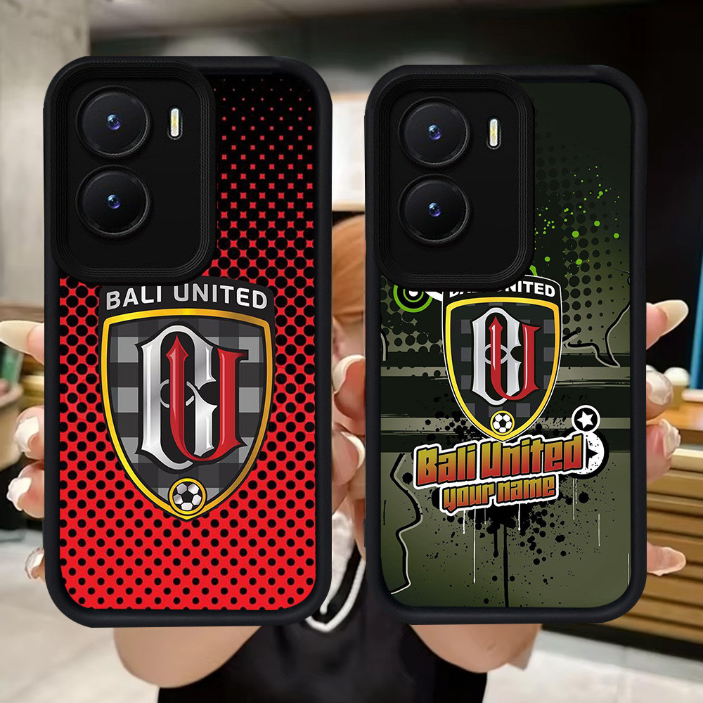 Q80 Bali United FC soft Casing สําหรับ VIVO Y35 IQOO Z9X Y01 Y01A Y55 Y75 Y56 Y15a Y16 Z9 Y15s Y22s 