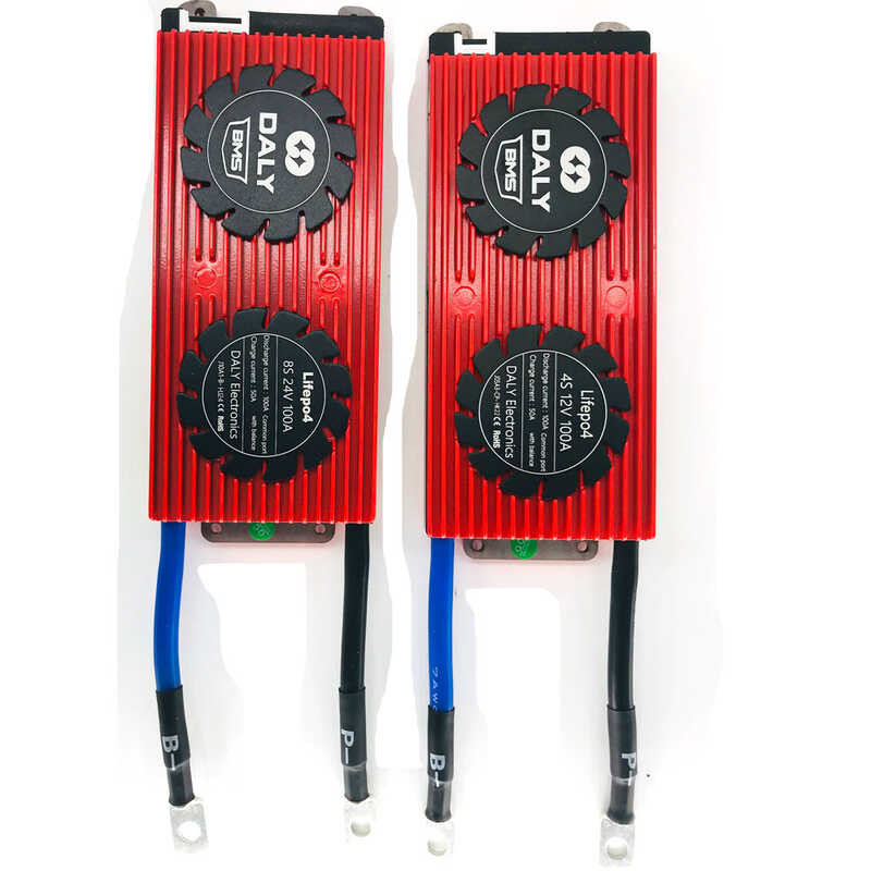 ❤ Power Central Manufactured By Daly Lifepo4 BMS 12V 24V 100A 4S 8S Compatible W/ 32650 3.2V So
