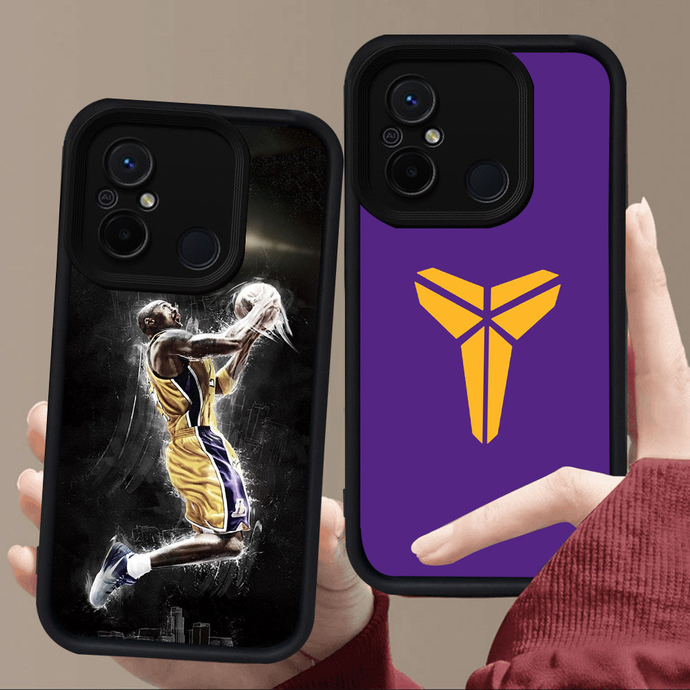 E57 บาสเกตบอล NBA สําหรับซิลิโคนสีดํา Xiaomi Redmi POCO M3 M4 A1 C55 A2 12C C65 9A 9T 9C 10C A5 C71 