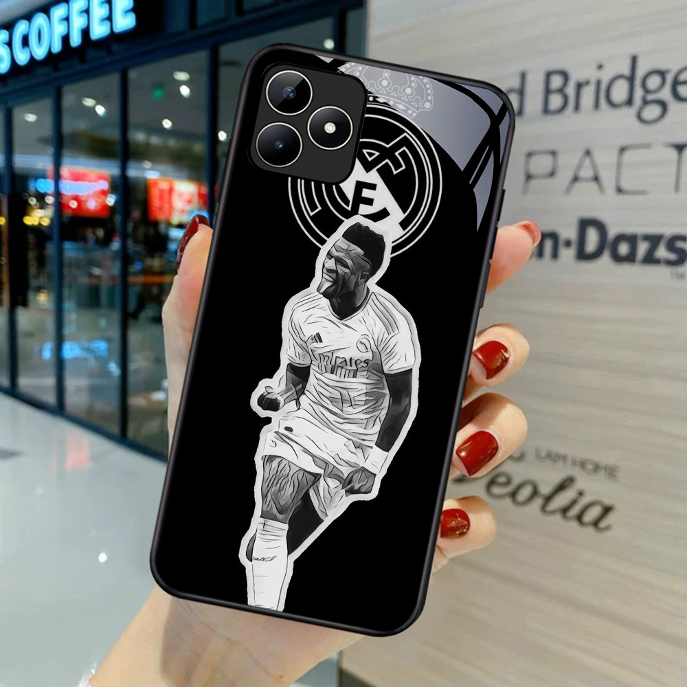 NA-102 Vinicius Junior HD Softcase Glossy Glass สําหรับ Realme C53 C31 C35 GT 6 Narzo N53 50A Prime