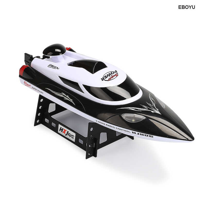 ➧ EBOYU Hj806 2.4G 4Ch 180 พลิกกันน้ำ 35Km H ความเร็วสูงแข่งเรือ