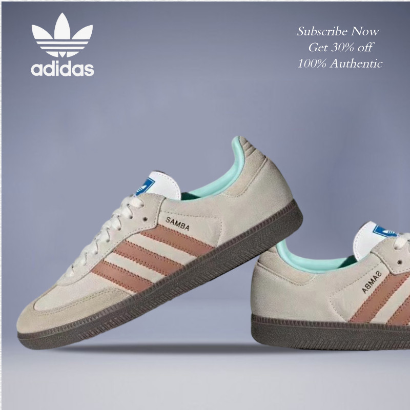ฟิกเกอร์ adidas orginals Samba OG taupe style Running shoes sneakers ของแท้ 100 %