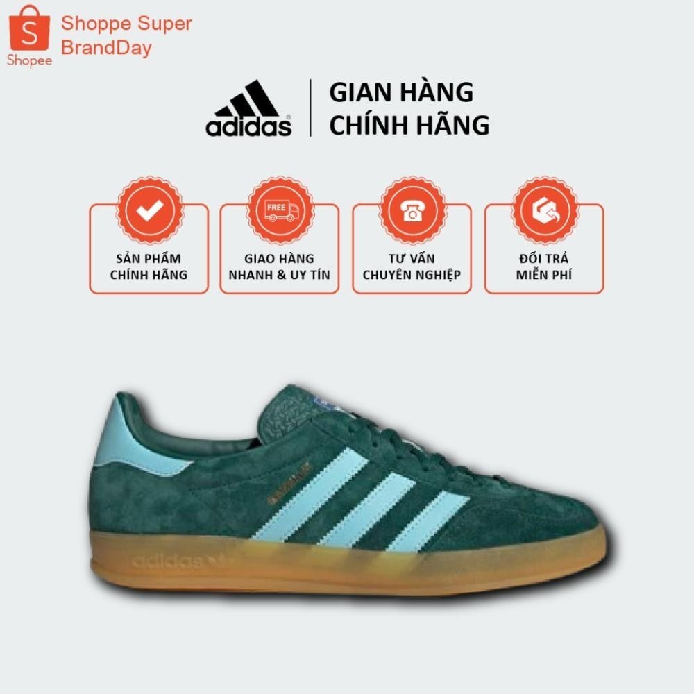 | ของแท้ | รองเท้าผ้าใบ Adidas Gazelle IndoorCollegiate Green IG9979
