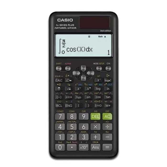 Time&Time เครื่องคิดเลข สีดำ รุ่น Fx-991Es Edition, Fx-350Es PLUS 2Nd Edition