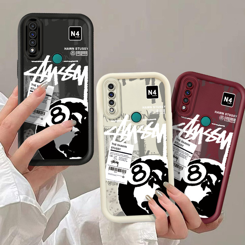 สําหรับ Huawei P30 Pro P40 Lite / Nova 7i 6SE 5t Y7 Pro Y9 Prime 2019 Y6P Y7A / P สมาร์ท 2021 Honor 9x Pro เคสโทรศัพท์แฟชั่น Cool บิลเลียดแท็กซิลิโคนอ่อนนุ่มกันกระแทกปกหลัง