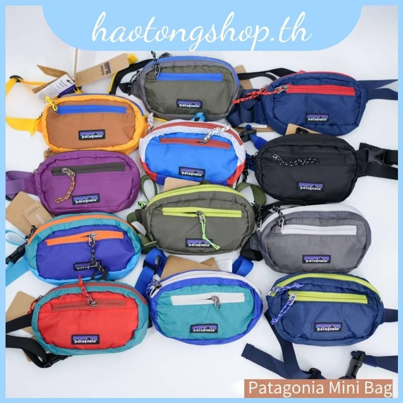 Patagonia กระเป๋าคาดเอว Black Hole คุณภาพระดับพรีเมียม โพลีเอสเตอร์ มีจําหน่ายสีดําสีเหลืองสีม่วงสีน้ําเงินสีแดง