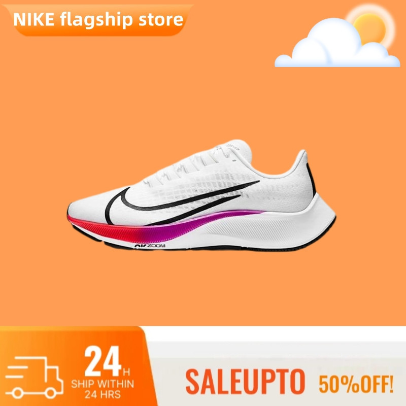 สินค้าลิขสิทธิ์แท้Nike Air Zoom Pegasus 37 รองเท้าวิ่งผู้ชายและผู้หญิง