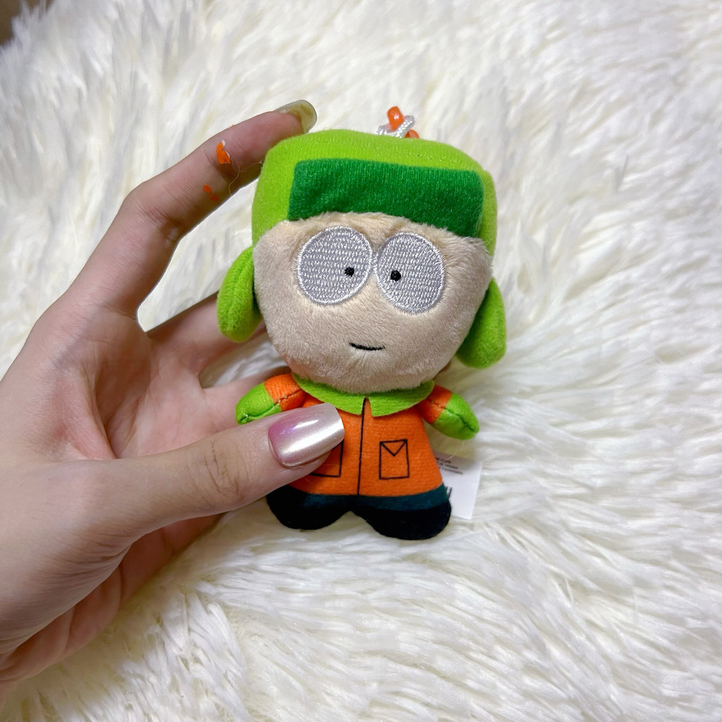 อุปกรณ์ต่อพ่วงของแท้อย่างเป็นทางการ South Park Cartman Kenny Kyle South Park จี้ตุ๊กตายัดนุ่น