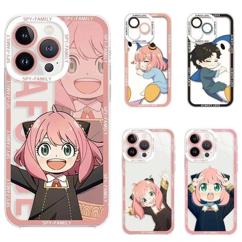 Iphone X XR 14 15 11 12 13 Mini Pro Max Plus 230411 เคสใสใส Spy X Family Anya