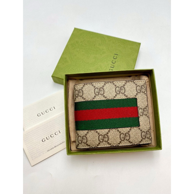 มาพร้อมกล่อง กระเป๋าสตางค์ Gucci wallet