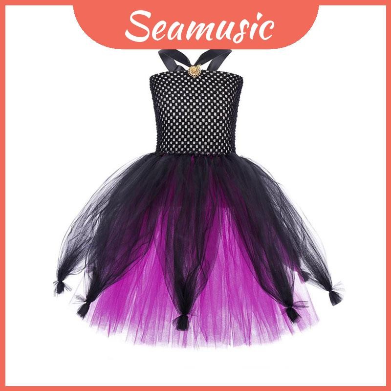Ursula Vampire Inspired Dress For Girls มีจําหน่ายหลายขนาดและสี