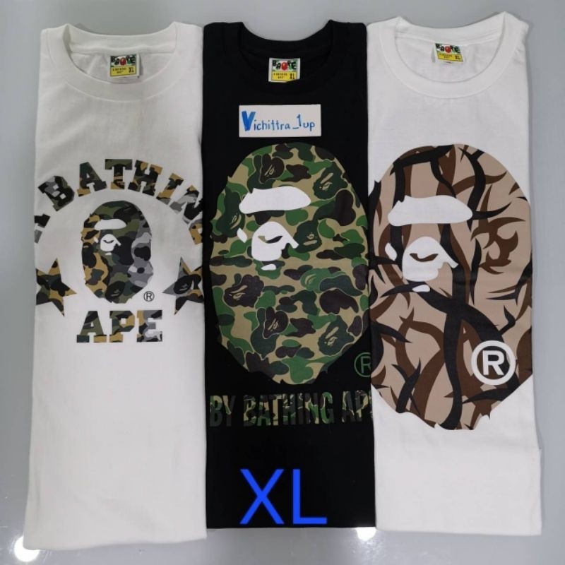♞,♘,♙,*อัพเดต*ลายใหม่ เสื้อยืด Bape แท้100% จากshopญี่ปุ่น RDH RCX