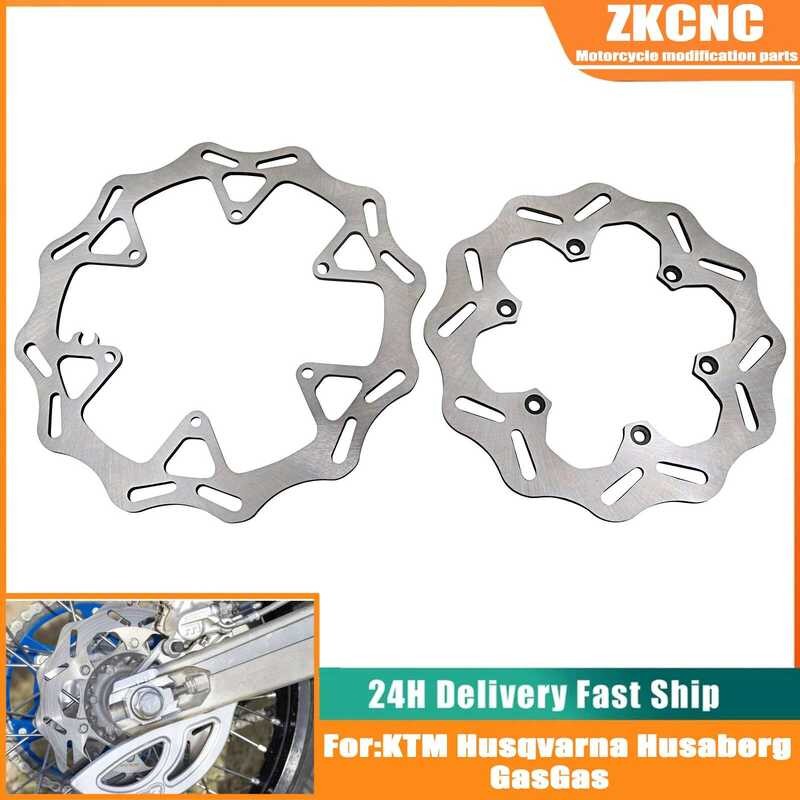 260/220 จานเบรกหน้าหลังขนาด มม. สำหรับ KTM EXC EXCF SX SXF XC XCW XCF125 200 250 300 350 450 500 ปี