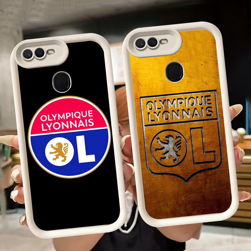 ปลอกอ่อนสําหรับ OPPO F9 F5 A1K F7 A12 A5S A12s A11K A3S A7 A5 A12E Pro สีขาว Q96 L-Lyon