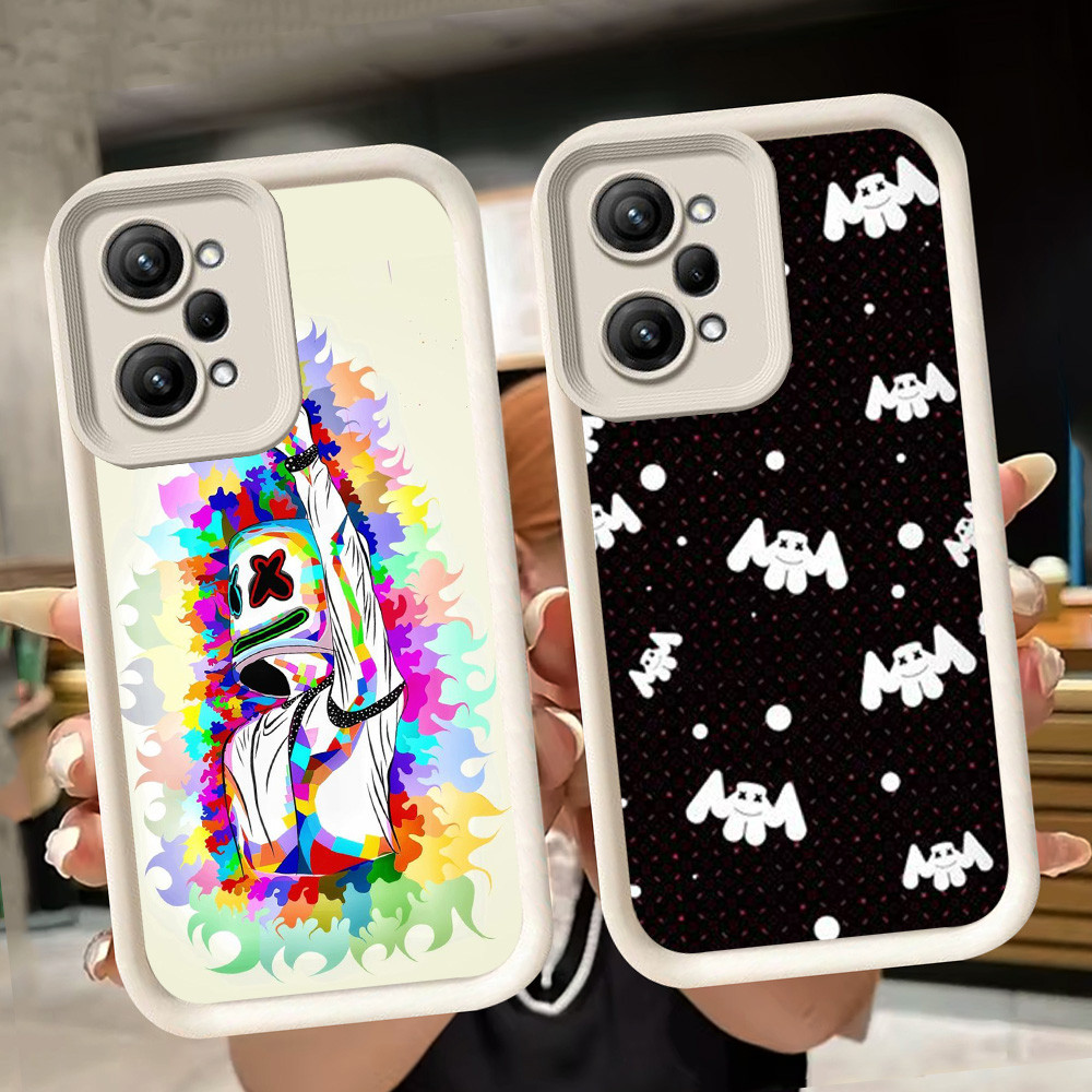 ปลอกอ่อนสําหรับ Xiaomi POCO X5 F6 Redmi หมายเหตุ 14 F5 14T 12 Pro 5G สีขาว Q2 Marshmallow