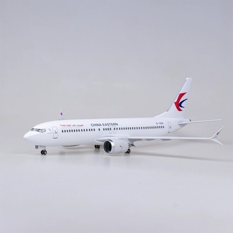 [VIP] 737Max8 Dong Airlines China Airlines การจําลองโมเดลเครื่องบินมีล้อและไฟแก้ม