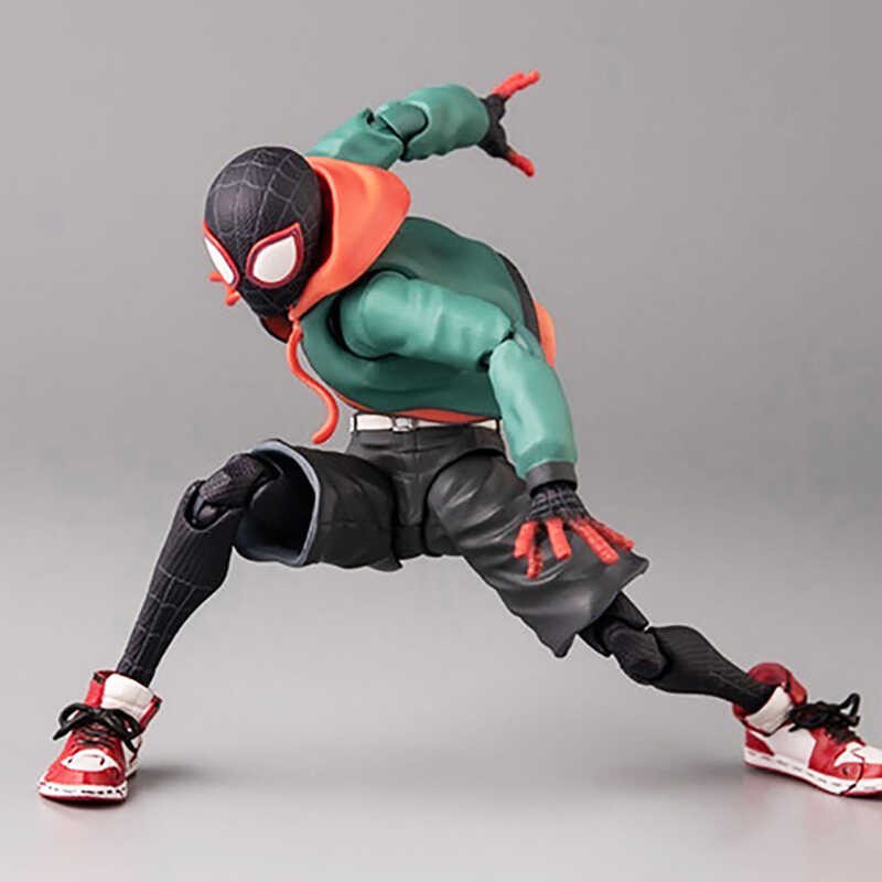 ➧ Sv การกระทำ Miles Morales Action Figure คอลเลกชัน Sentinel แปลงโฉม S