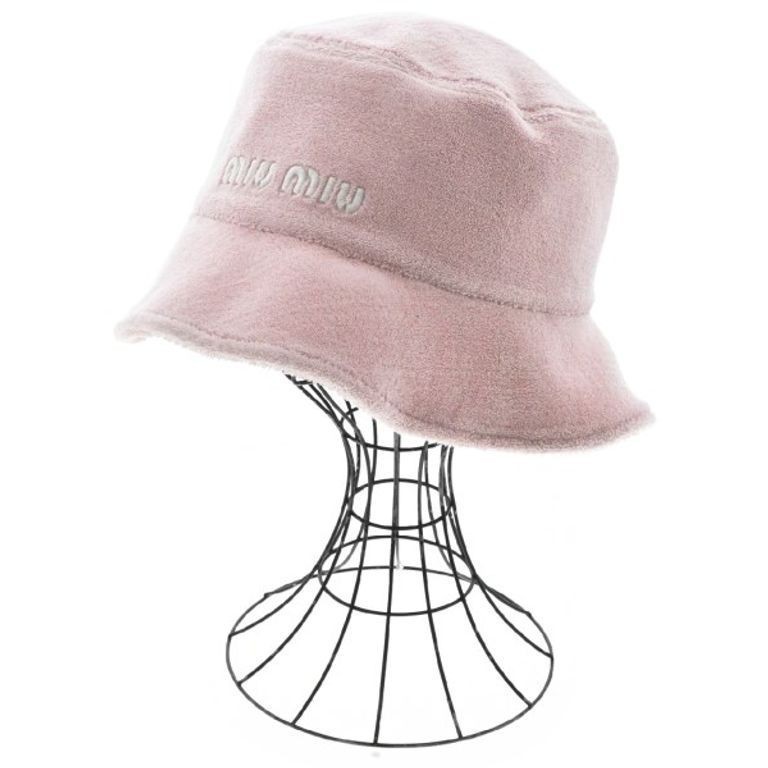 Miu Miu Hat Pink Direct from Japan Secondhand