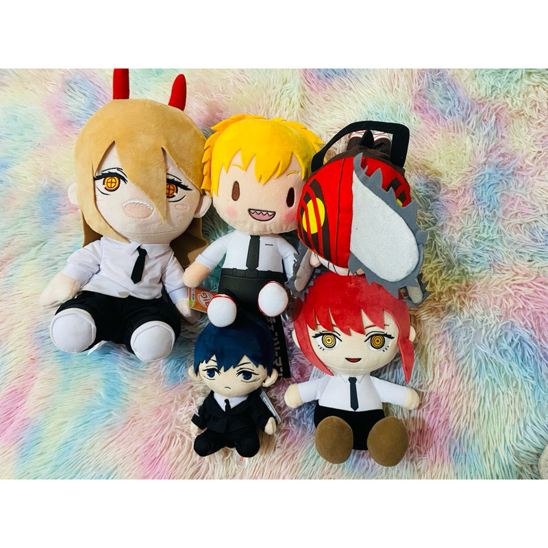 [ของแท้] ตุ๊กตาอนิเมะ Chainsaw Man Plush Doll อนิเมะ แชนซอว์แมน Makima Hayakawa Aki Power ไซต์กลาง