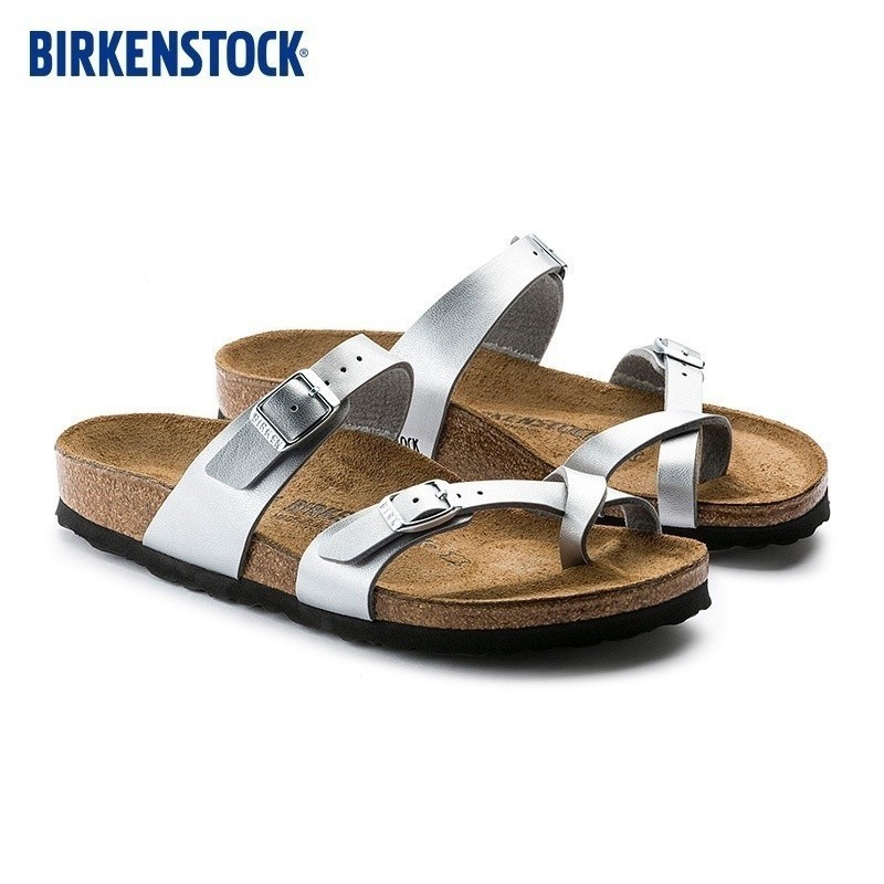 Boken Shoes Birkenstock Cork รองเท้าแตะผู้ชายและผู้หญิงรองเท้าแตะ Size35-46รองเท้าแตะหนัง Mayari Se