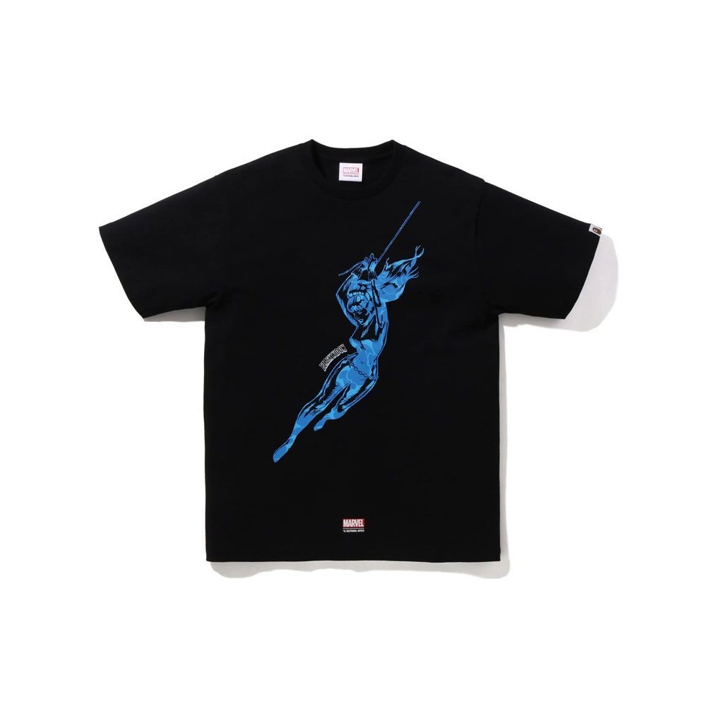 A BATHING APE BLACK WIDOW TEE "Black" T-Shirt 95153 Unused 95153