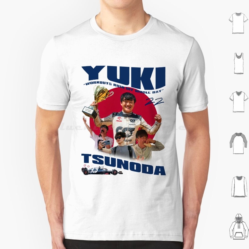 Yuki Tsunoda Tribute T เสื้อผู้ชายผู้หญิงเด็ก 6xl Yuki Tsunoda Tsunoda Yuki Alpha Tauri Racing Yuki 