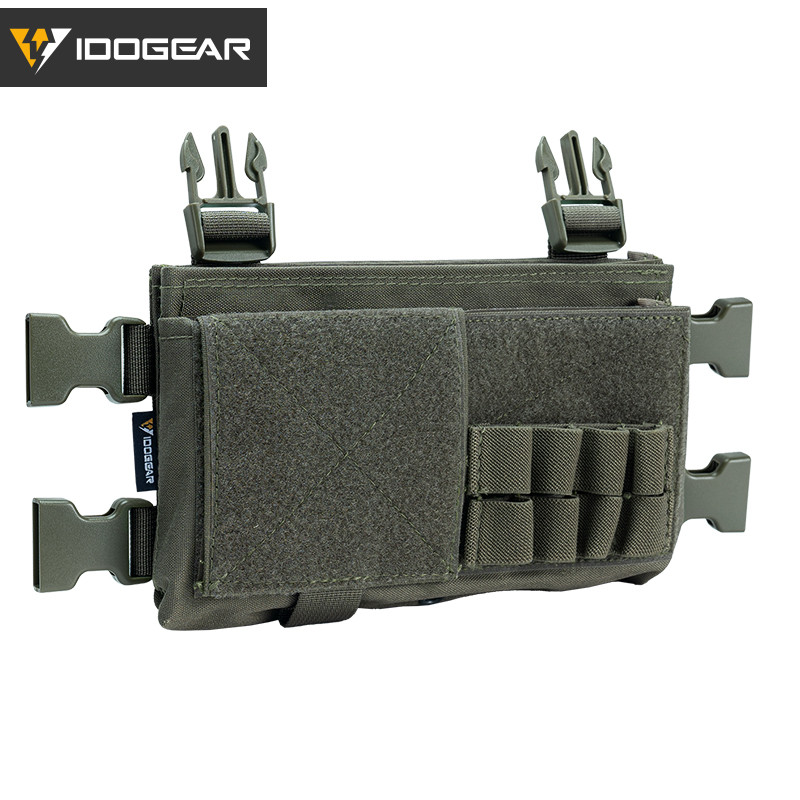 Idogear กระเป๋าแผงด้านหน้ายุทธวิธีสําหรับ MK3/MK4 Modular Chest Rig 3317-A