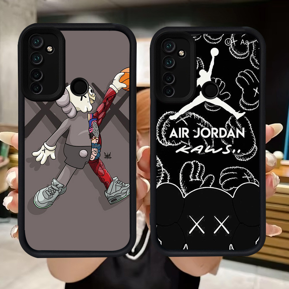 Q56 KAWS นุ่มสําหรับ Realme C2 Narzo 10A C17 7i C75 10 5i 9i 6i 20A 5 5s C2s 14 14X 14T C71 C73