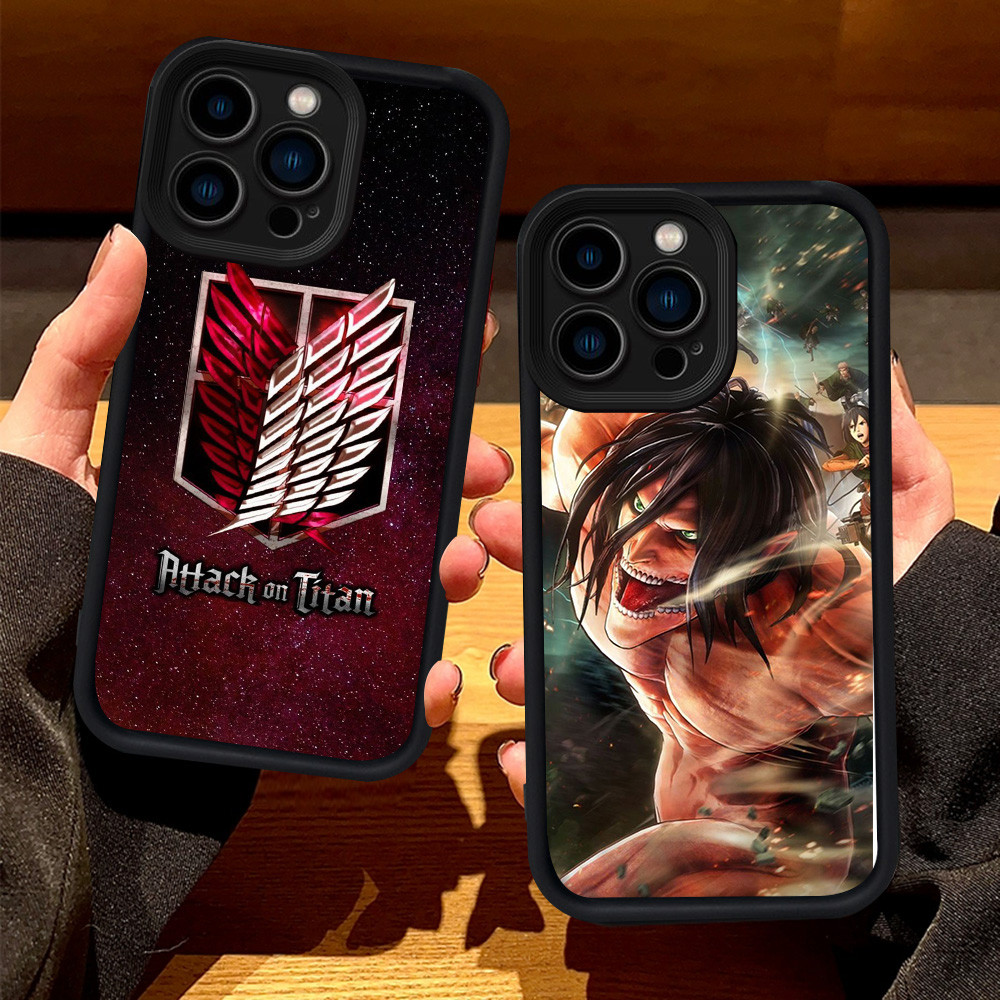 R19 Attack on Titan iPhone 16 15 XR XS X Plus Pro Max Case