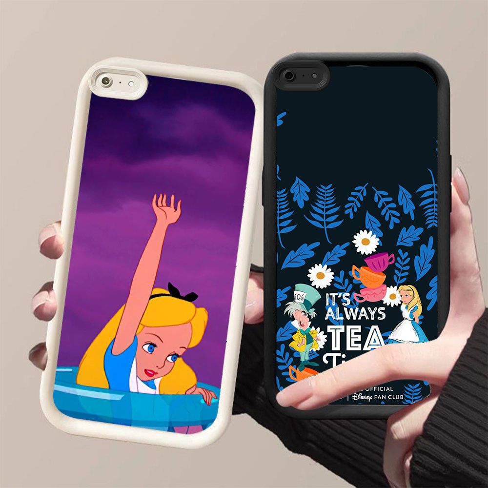 MK-36 Alice in Wonderland ปลอกซิลิโคนอ่อนนุ่มสําหรับ OPPO A37 A39 A83 F5 Realme C30S C30 P1 Narzo N6